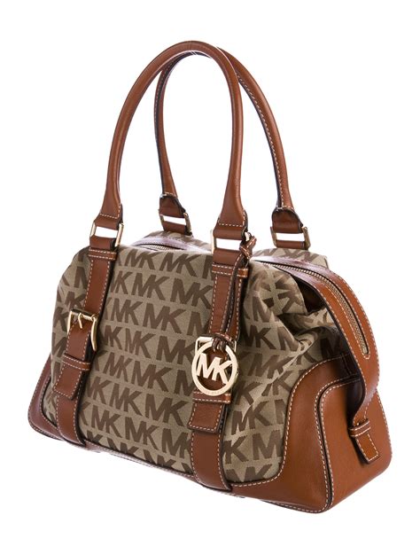 michael kors shoulder bag chain|michael kors canvas shoulder bag.